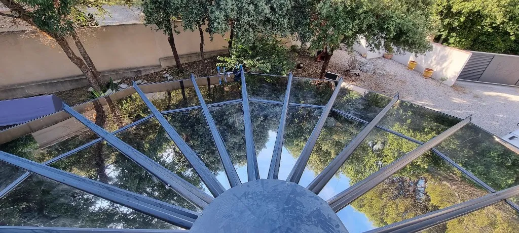 Film solaire sur verrière de véranda — Pélissanne (13), photo 2